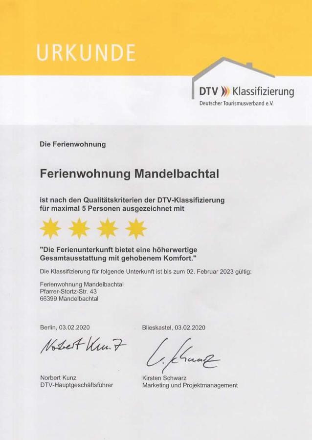 Ferienwohnung Kempf Mandelbachtal Ommersheim 外观 照片